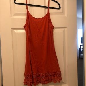 Cami top or short dress/coverup